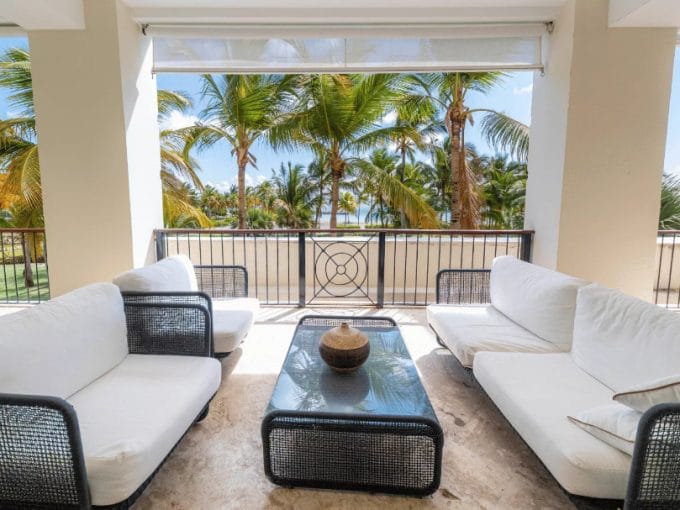 Beachfront Ocean View 3-Bedrooom Condo in Cap Cana