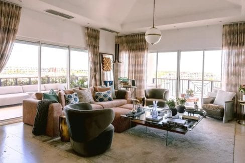 Corner Unit 3-Bedroom Cap Cana Condo Penthouse in Gorgeous Marina