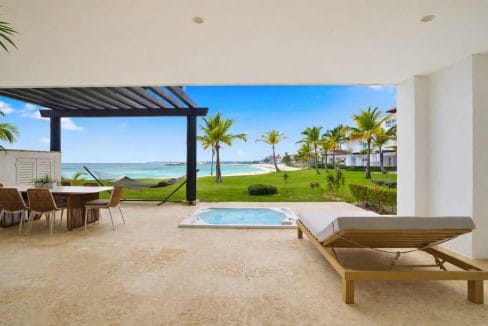 Ground Floor Beachfront 3BR Condo in Cap Cana