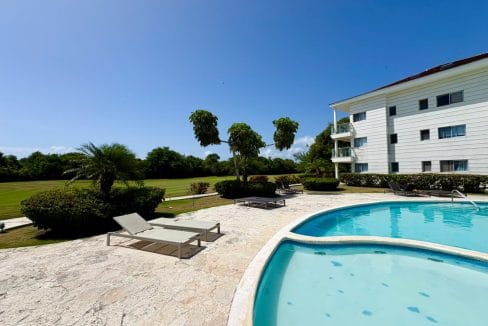 Fully furnished 2-bedroom golf course condo at Punta Blanca Punta Cana
