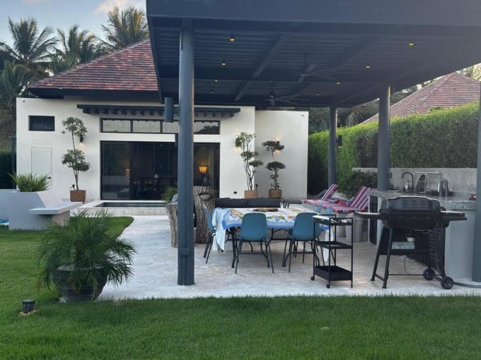 Tropical 3-Bedroom Villa in Cap Cana with Spacious Grounds