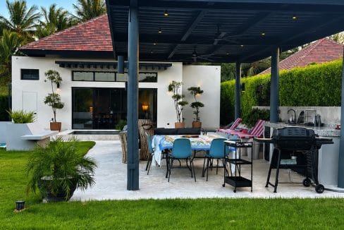 Tropical 3-Bedroom Villa in Cap Cana with Spacious Grounds