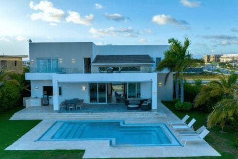 Exceptional 4-BR Cap Cana Villa with Golf Course Views