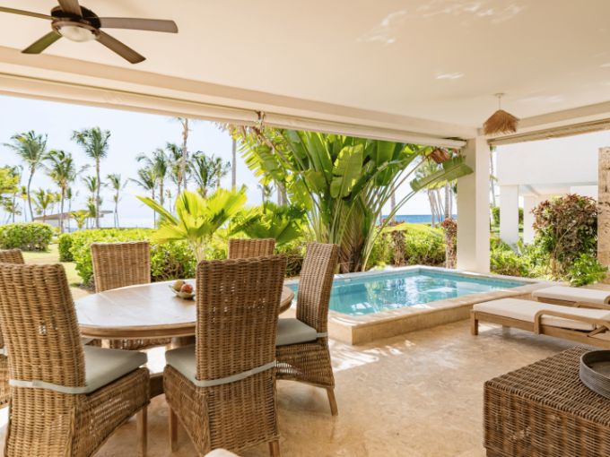 Beachfront 2-Bedroom Cap Cana Condo in Elite Complex