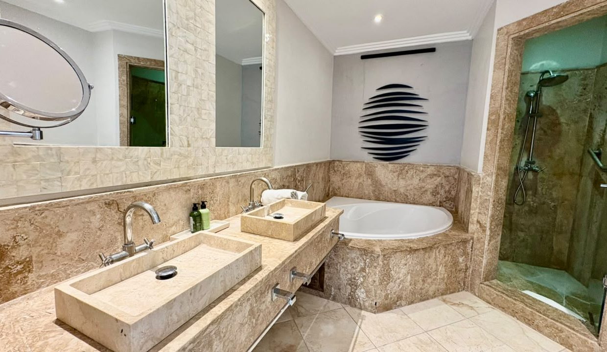 3-Bedroom Cap Cana Marina-View Condo — Living Room