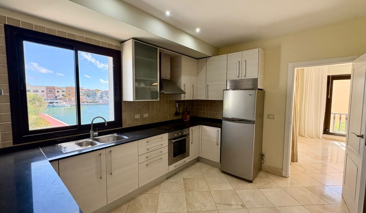 3-Bedroom Cap Cana Marina-View Condo — Living Room