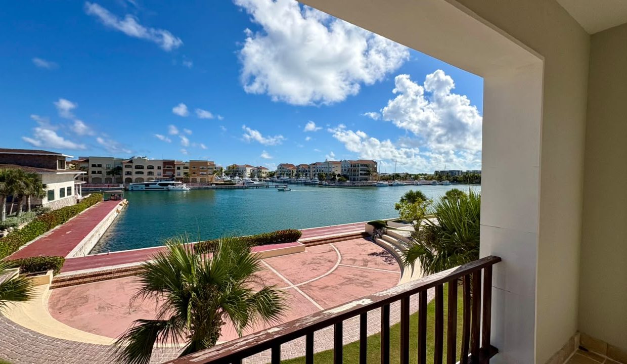 3-Bedroom Cap Cana Marina-View Condo — Living Room