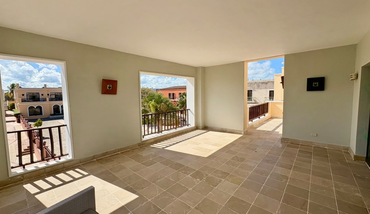 3-Bedroom Cap Cana Marina-View Condo — Living Room